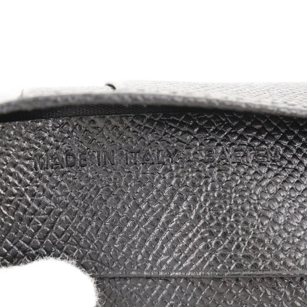 Bvlgari Leather Black Notebook Cover